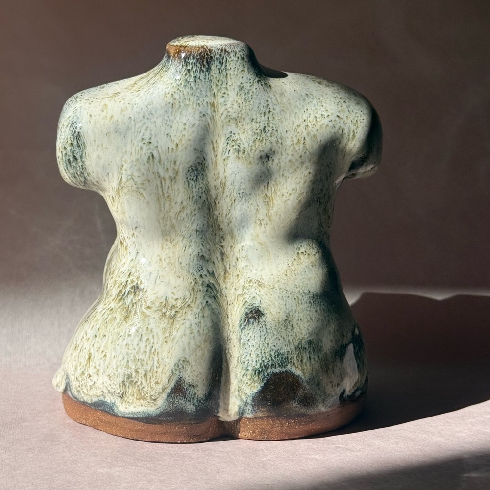 Artistic Ceramic Torso Sculpture